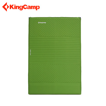KINGCAMP 컴포트 더블 자충매트 그린 KM3084
