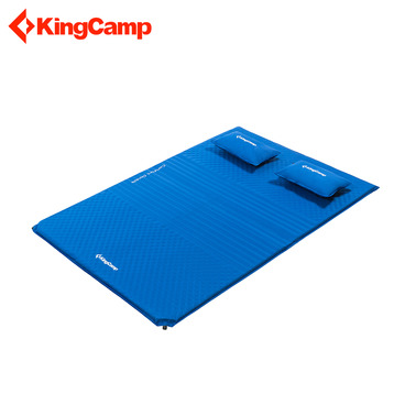 KINGCAMP 컴포트 더블 2 자충매트 블루 KM3594